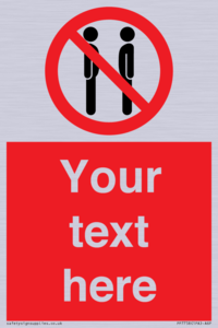 Custom prohibition not face to face